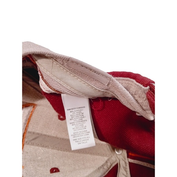 Nike Virginia Tech VT Hokies Team Football Hat Adult  Fitted Cap - Picture 6 of 6